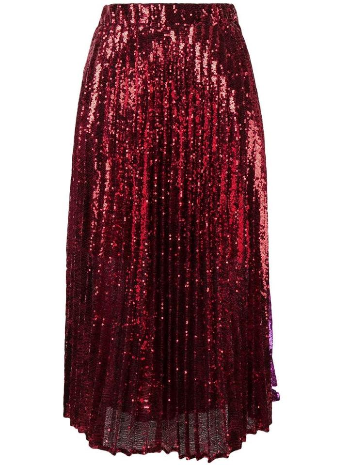 Philosophy Di Lorenzo Serafini Sequin Embroidered Skirt