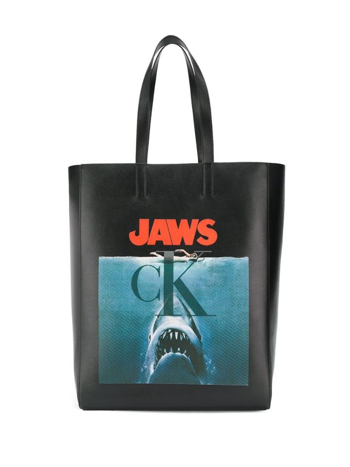 Calvin Klein 205w39nyc Jaws Shopper Tote - Black