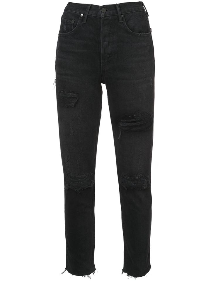 Grlfrnd Distressed Jeans - Black