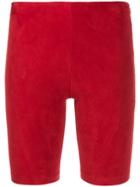 Manokhi Mid-rise Cycling Shorts - Red