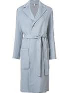 Helmut Lang Patch Pockets Belted Coat