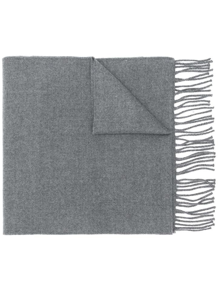 Fendi Bag Bugs Eyes Scarf - Grey