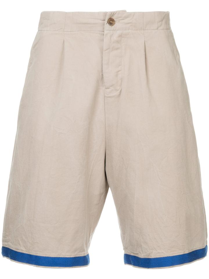 Kent & Curwen Contrast Trim Shorts - Brown