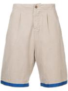 Kent & Curwen Contrast Trim Shorts - Brown