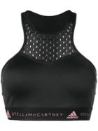 Adidas By Stella Mccartney Lycra Fitsense High Intensity Bra - Black