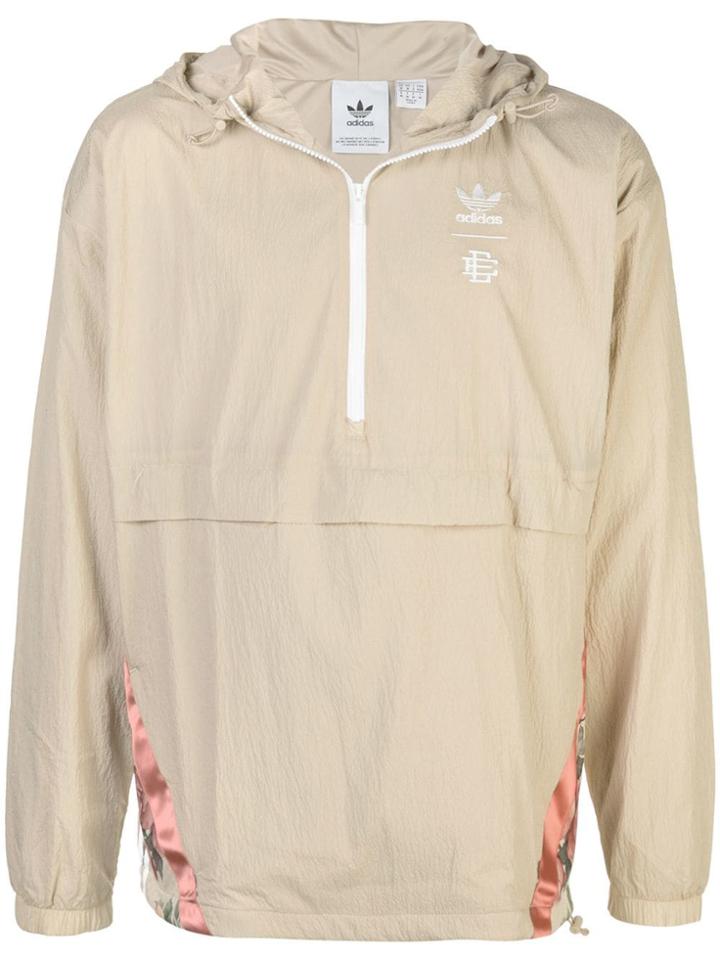 Adidas Branded Windbreaker - Neutrals