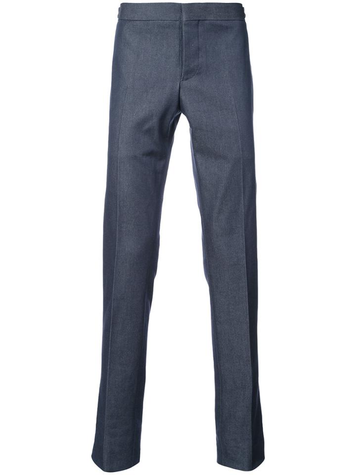 Thom Browne Denim Trousers - Blue