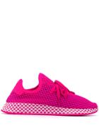 Adidas Mesh Lace-up Sneakers - Pink