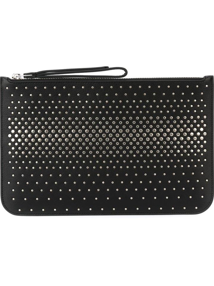 Marc By Marc Jacobs Studded Flat Clutch