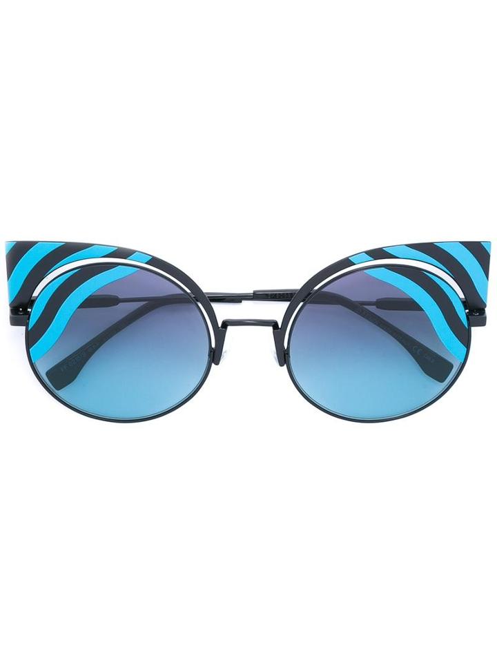 Fendi 'hypnoshine' Sunglasses, Women's, Black, Metal (other)