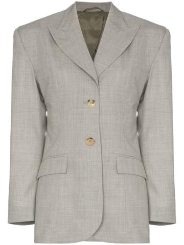 Wright Le Chapelain Tailored Blazer - Grey