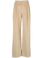 Nomia Loose-fit Corduroy Trousers - Brown