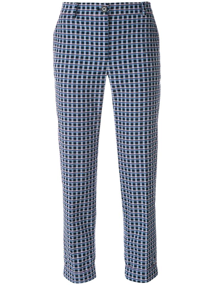 Ps By Paul Smith Cropped Printed Trousers - Multicolour