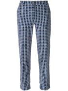 Ps By Paul Smith Cropped Printed Trousers - Multicolour