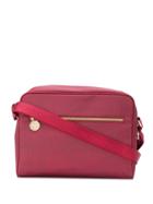 Borbonese All-over Print Shoulder Bag - Red