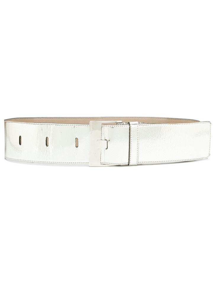 Sergio Rossi Large Belt - Metallic