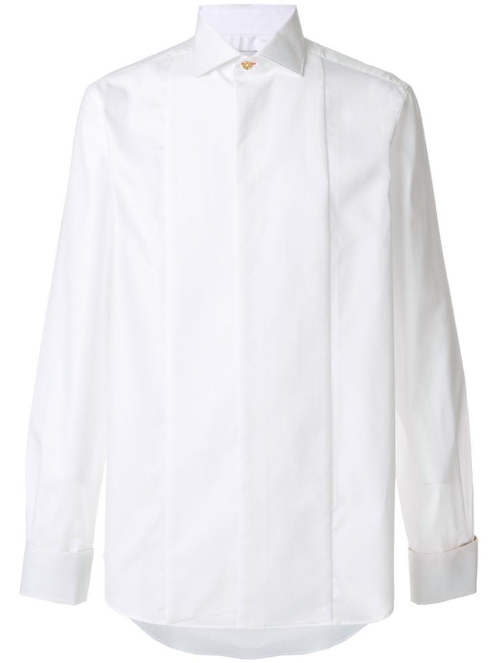Paul Smith Tucked Panel Shirt - White