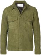 Officine Generale Fitted Safari Jacket - Green