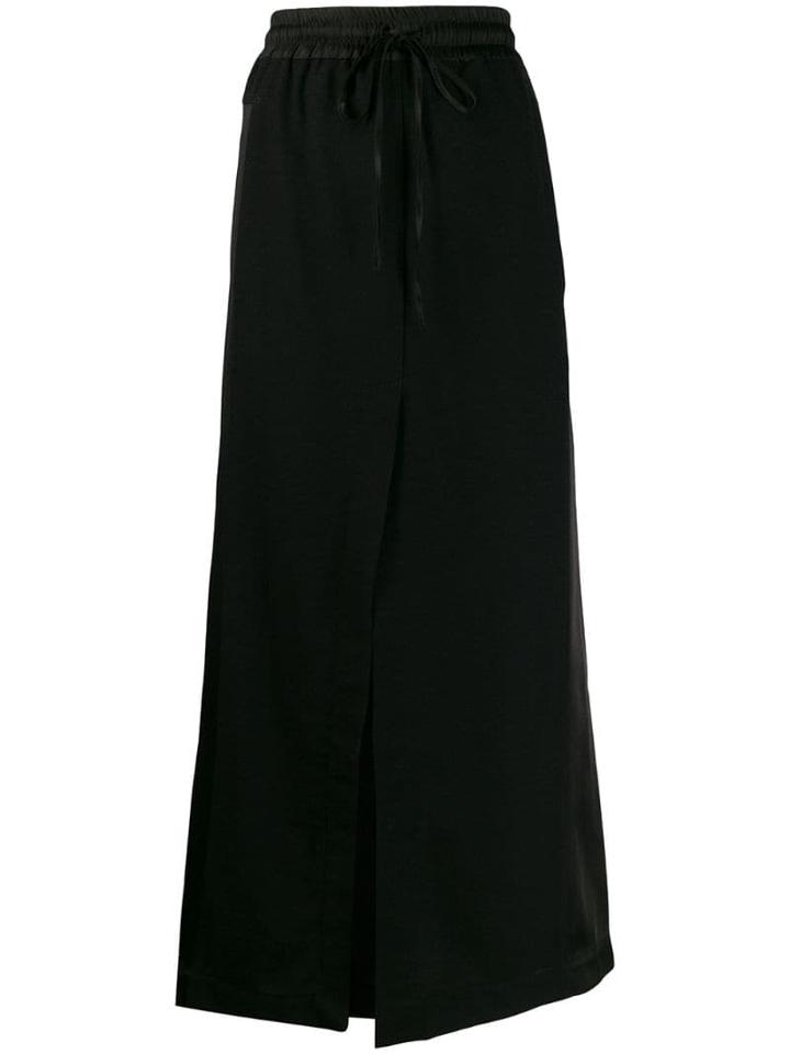 Andrea Ya'aqov Drawstring Waist Skirt - Black