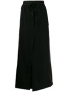 Andrea Ya'aqov Drawstring Waist Skirt - Black