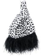 Simonetta Ravizza Furrissima Feather Tote - White