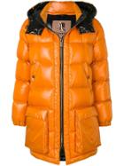 Sealup Padded Puffer Coat - Orange