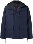 Canada Goose Padded Hooded Jacket - Blue