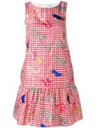 P.a.r.o.s.h. Sula Dress, Women's, Red, Silk/cotton