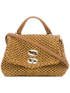 Zanellato Crossbody Bag, Women's, Brown, Raffia