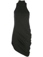 Cinq A Sept Alexis Asymmetric Dress - Black