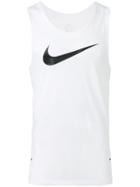 Nike - Logo Print Tank Top - Men - Polyester/cotton/viscose - L, White, Polyester/cotton/viscose