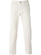 Eleventy Straight Leg Jeans, Men's, Size: 30, Nude/neutrals, Cotton/spandex/elastane