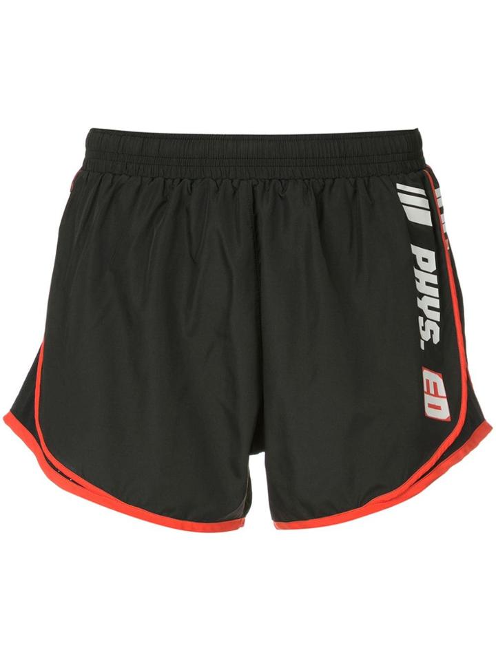 P.e Nation Target Shorts - Black