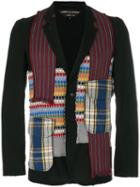 Comme Des Garçons Pre-owned Patchwork Blazer - Black/multicolor