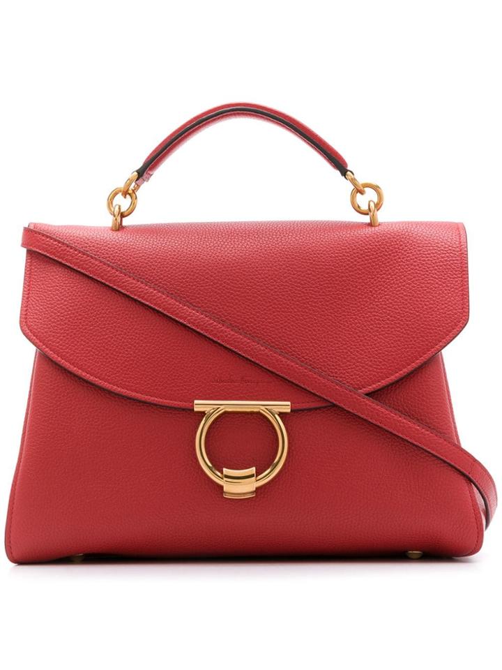 Salvatore Ferragamo Margot Crossbody Bag - Red