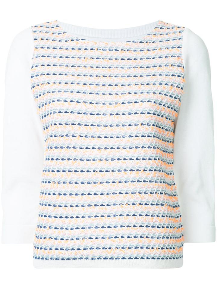 Coohem Embroidered Knitted Top - Multicolour