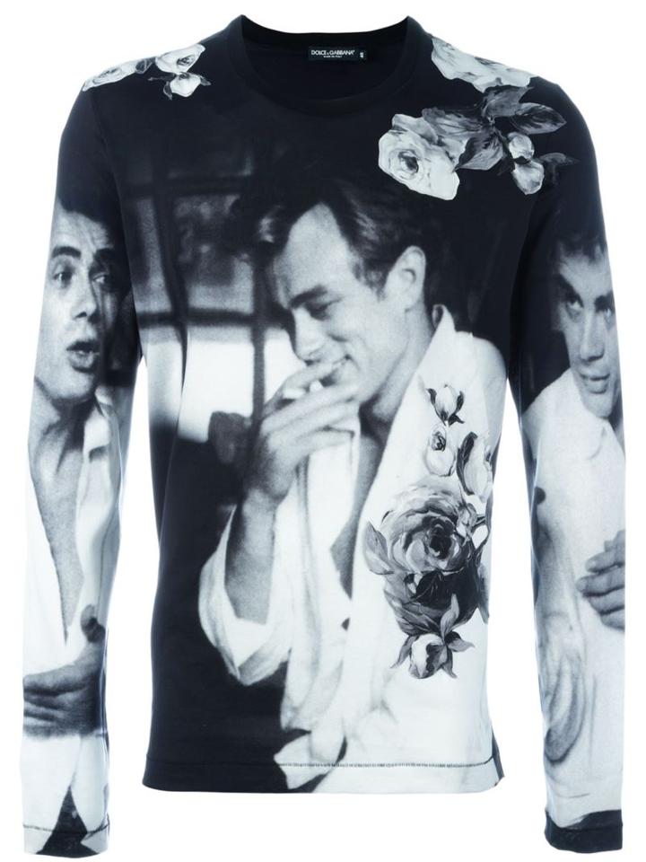 Dolce & Gabbana Photo Print Sweatshirt