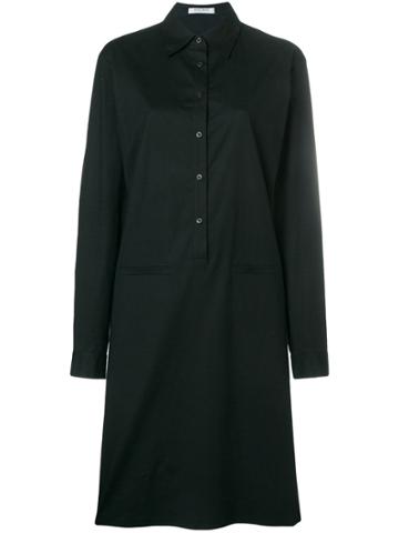 Miu Miu Vintage Plain Shirt Dress - Black