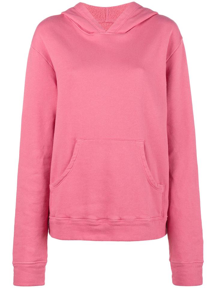 The Elder Statesman - Pink Cactus Hoodie - Women - Cotton - M, Pink/purple, Cotton