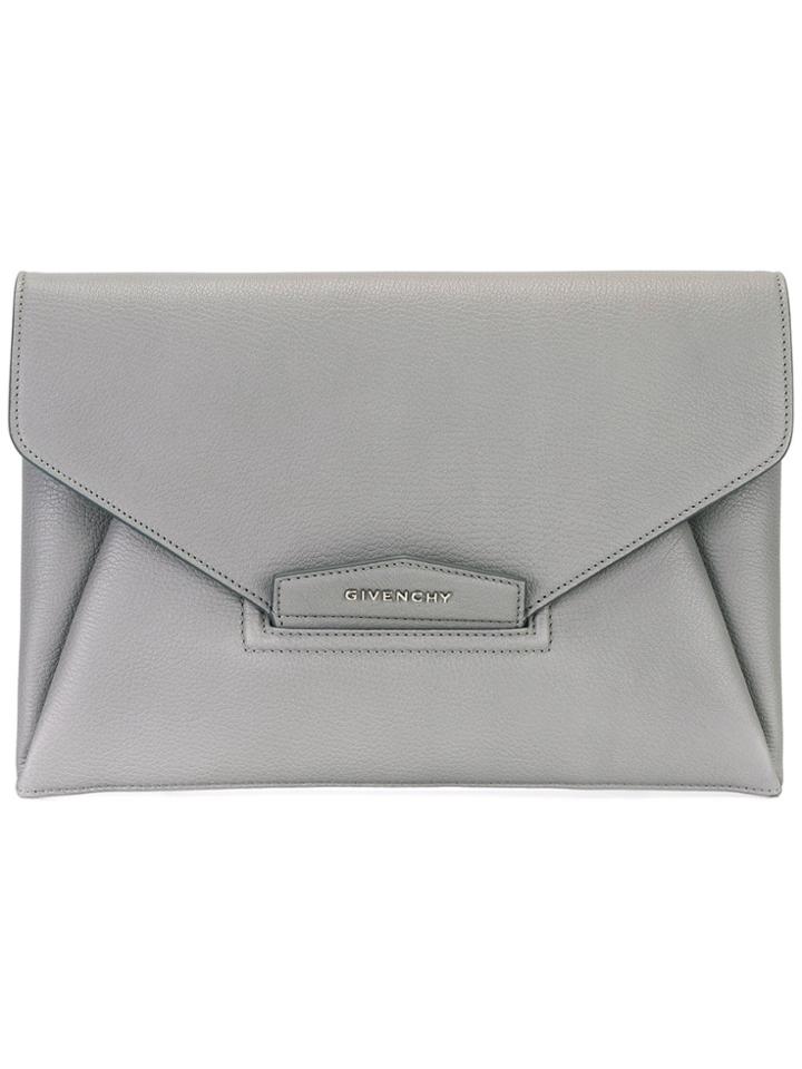 Givenchy Antigona Clutch - Grey