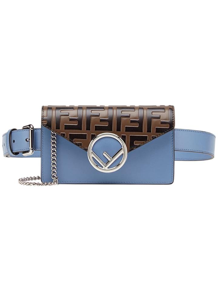 Fendi Ff Belt Bag - Blue