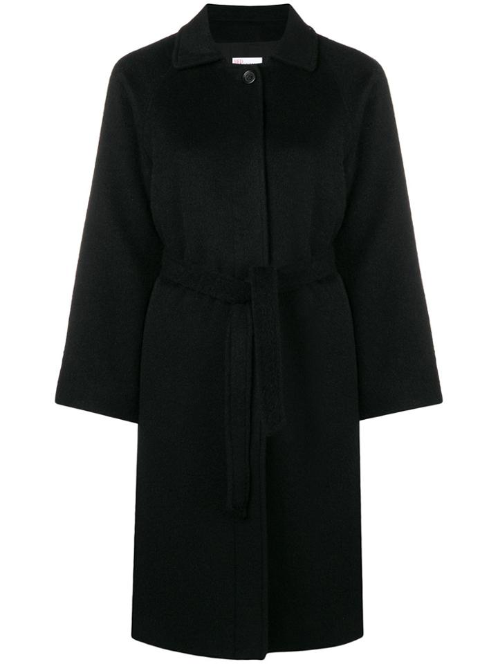 Red Valentino Belted Waist Coat - Black