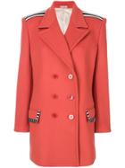 Tomas Maier Boyfriend Peacoat - Yellow & Orange