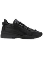 Dsquared2 551 Sneakers, Men's, Size: 39, Black, Leather/nubuck Leather/rubber