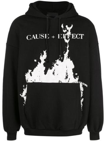 Siberia Hills Siberia Hills Cause & Effect Hoodie Blk/wht - Black