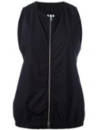 Labo Art Zip-up Lightweight Gilet - Black