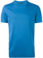 Michael Kors Logo Plaque T-shirt, Men's, Size: Medium, Blue, Cotton