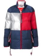 Hilfiger Collection Icon Short Down Coat - Blue