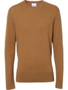 Burberry Cashmere Monogram Motif Sweater - Brown