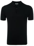 John Smedley Classic Polo Shirt, Men's, Size: Xl, Black, Cotton